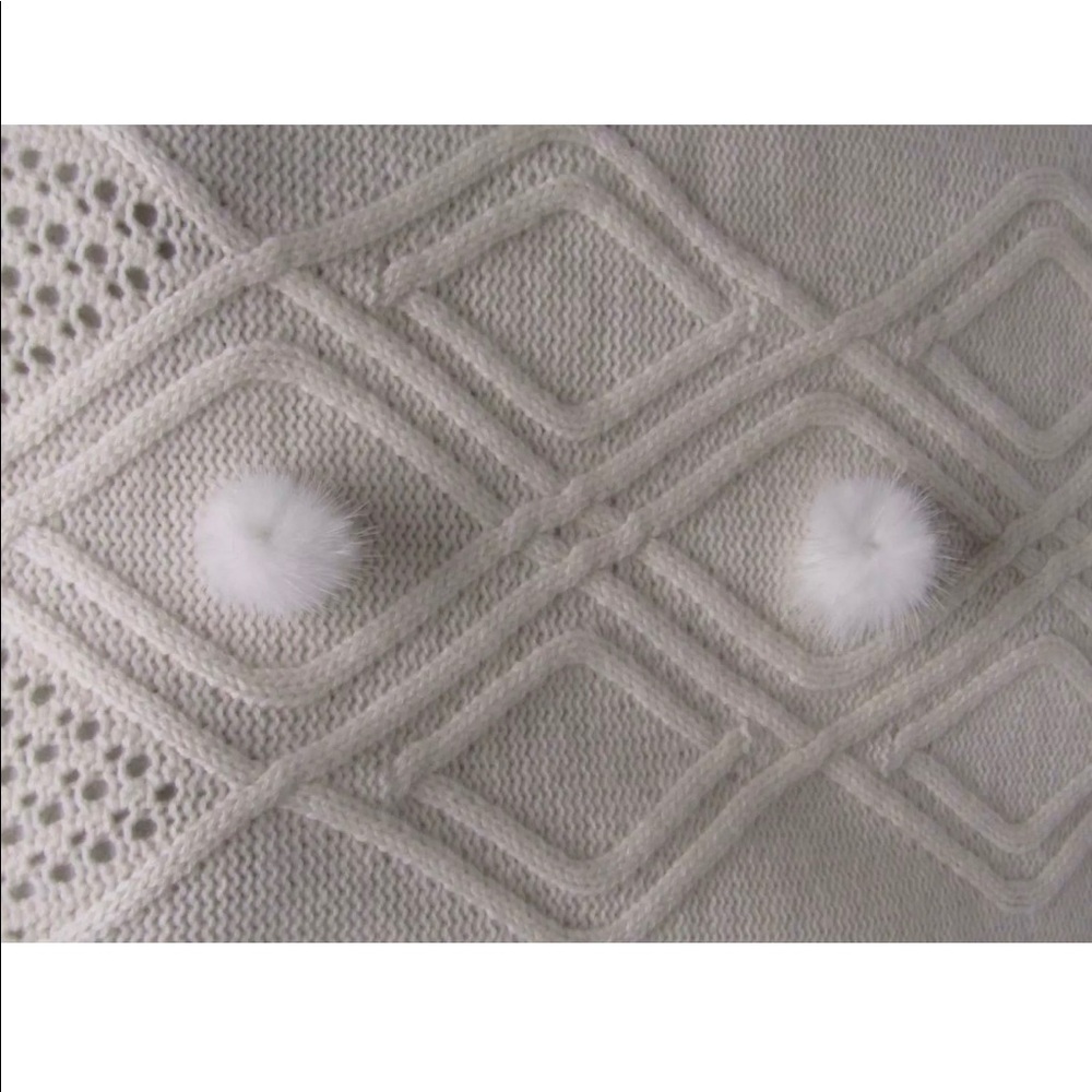 ❄️Max & Moi Bambou Pom-Pom Sweater Off White❄️ - Picture 5 of 6